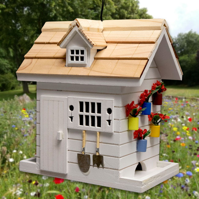 Potting Shed Bird Feeder