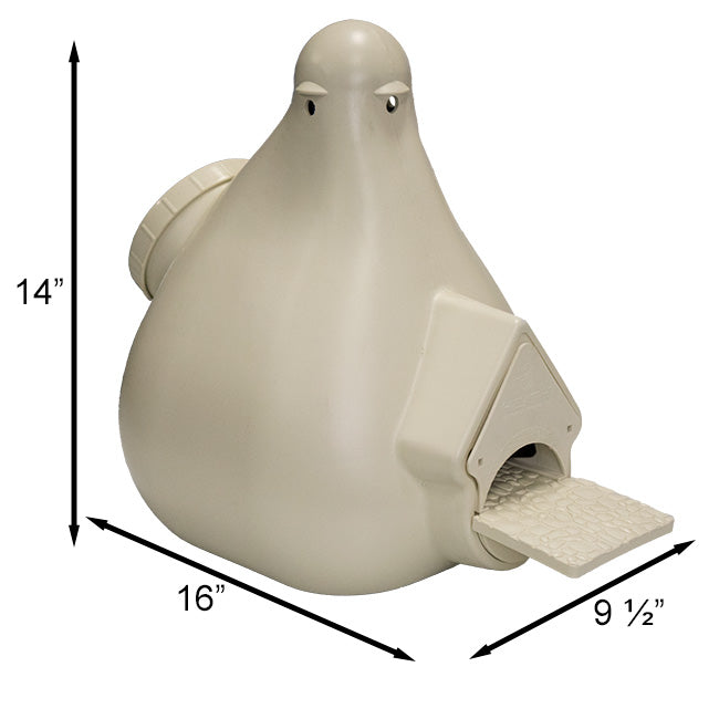 Purple Martin Gourd Deluxe Birdhouse