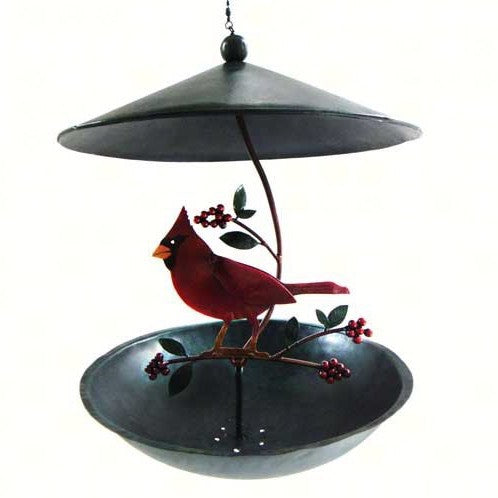Cardinal Bistro Hanging Bird Feeder