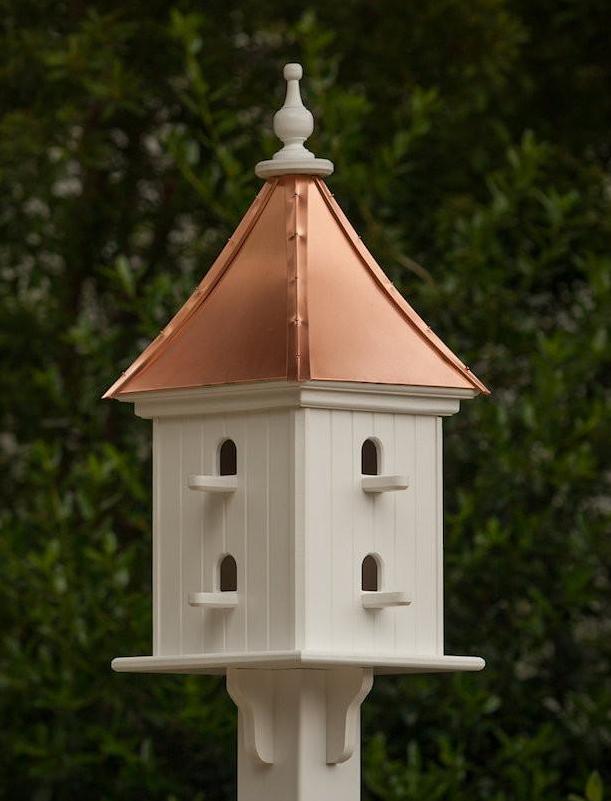 Copper Roof Dovecote Birdhouse 
