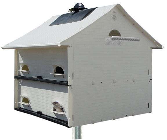 Starling resistant Purple Martin House with 10 compartments