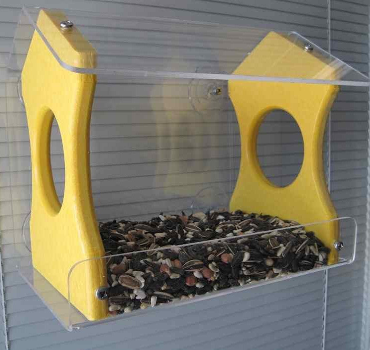 Window Bird Feeder-Recycled Plastic