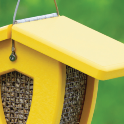 Recycled Shelled Peanut Bird Feeder