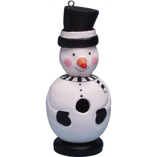 Snowman Wooden Birdhouse