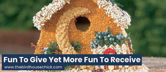 Gift Idea 5 - Edible Birdhouses & Festive Seed Treats