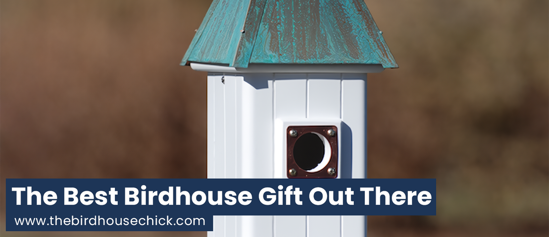 Gift Idea 6 - Copper/Vinyl Birdhouse