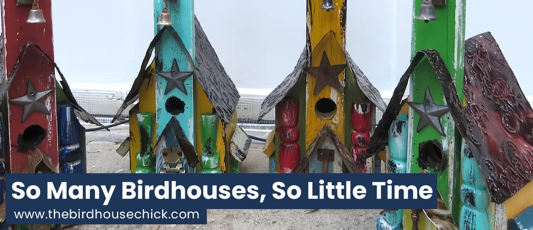 Gift Idea 7 - Church Birdhouses or Rustic Birdhouse