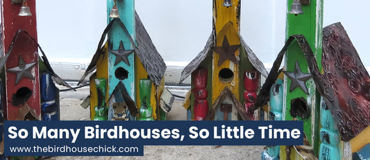 Gift Idea 7 - Church Birdhouses or Rustic Birdhouse