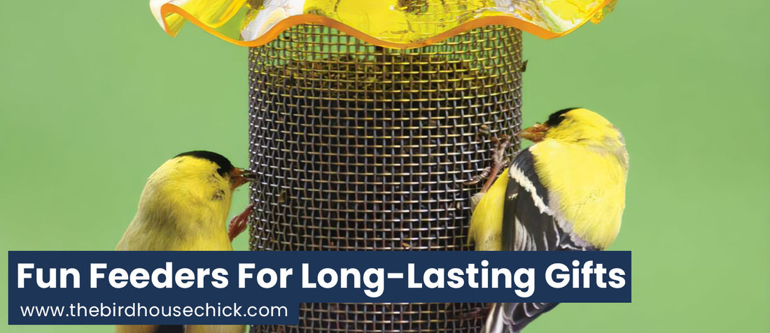 Gift Idea 9 - Suet & Finch Feeders That Won't Break The Bank