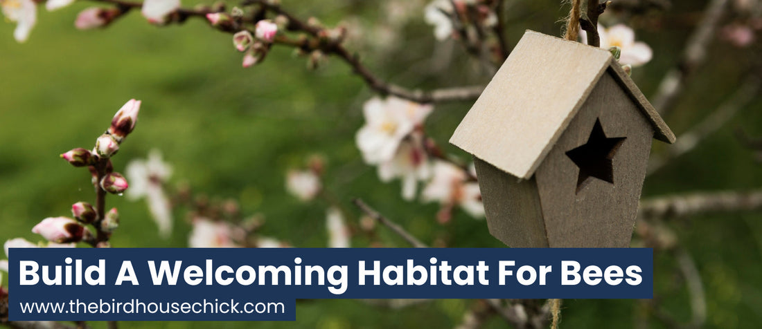 Where to place a bee house.