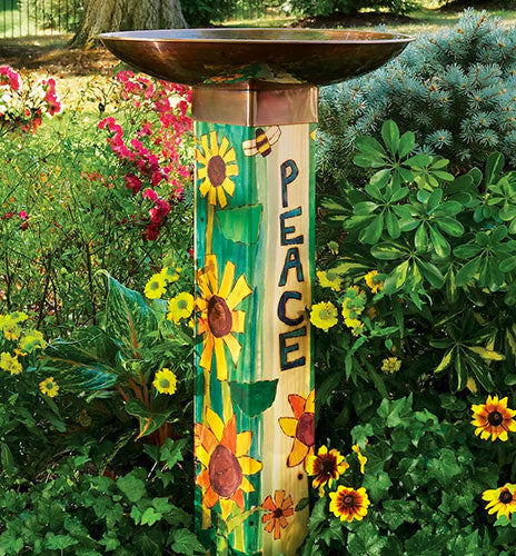 Stacked & Pedestal Bird Baths