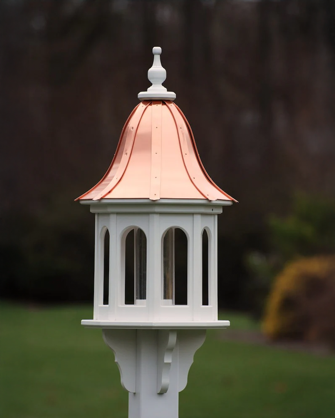 Copper Roof Gazebo Bird Feeder- Vinyl/PVC 36x14
