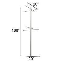 Complete Purple Martin Gourd Colony System