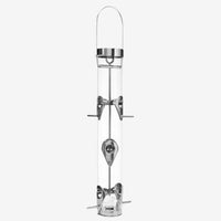 Droll Yankees A-6 Ring Pull Bird Feeder, perfect for attracting a variety of birds with its easy-to-maintain design and sturdy build