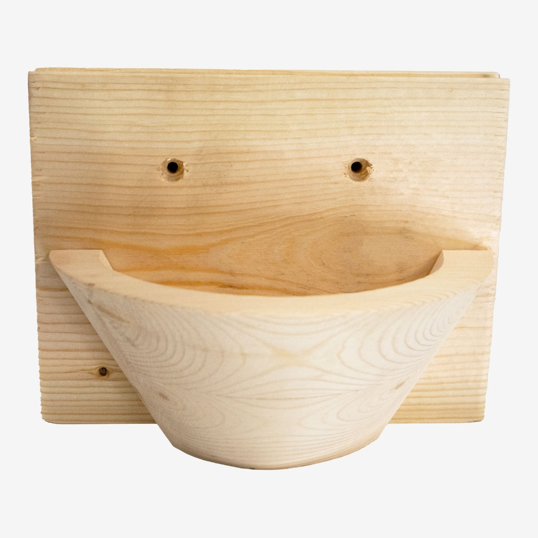 Set of 2 barn swallow nest cups, durable and easy-to-mount, ideal for attracting and supporting barn swallows in your outdoor space.