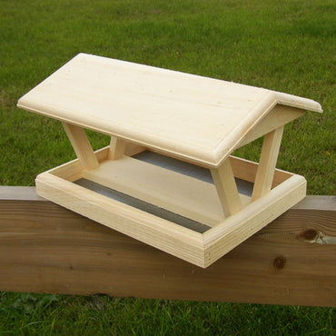 Coveside Cottage Wooden Bird Feeder – Ideal for feeding birds, this cottage-style feeder adds charm to any backyard