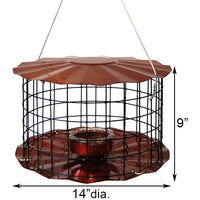 Copper Bird Feeder For Bluebirds