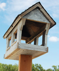 Covered Birdfeeder