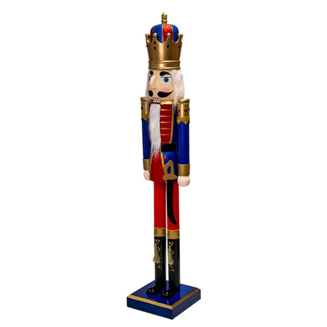 Giant Nutcracker King Statue - Festive Decor by Prime Retreat