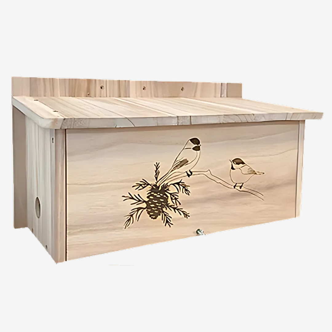 Durable horizontal winter roost by Prime Retreat, providing warmth and protection for birds
