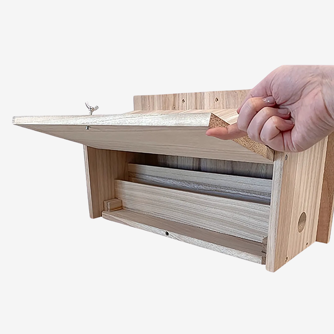 Durable horizontal winter roost by Prime Retreat, providing warmth and protection for birds