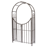 Close-up view of Secret Garden Arch & Gate showcasing its design and dimensions.