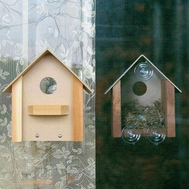 Window Gazing Birdhouse – Nest with a View