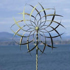 Large Kinetic Pinwheel w/ Twisted Stake