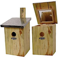 Mirrored Roof Nesting Birdhouse