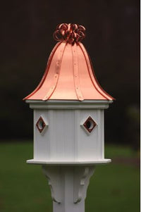 Copper Roof Birdhouse 34x14 Ribbon Detail 4 Portals
