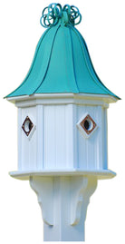 Copper Roof Birdhouse 34x14 Ribbon Detail 4 Portals