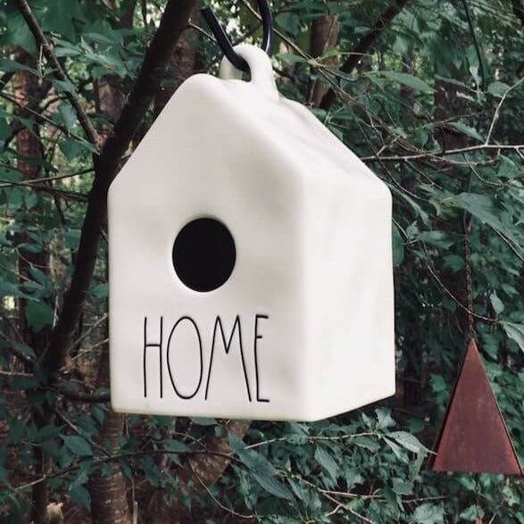 Ceramic Birdhouse- Home