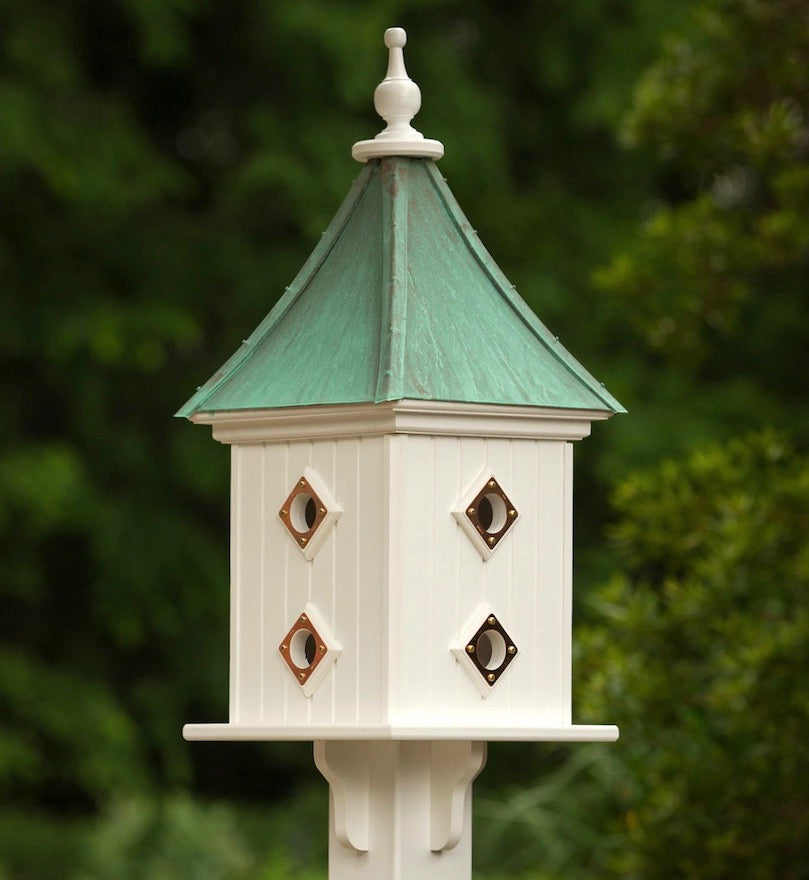 Copper Roof Birdhouse 28x12 with Portals