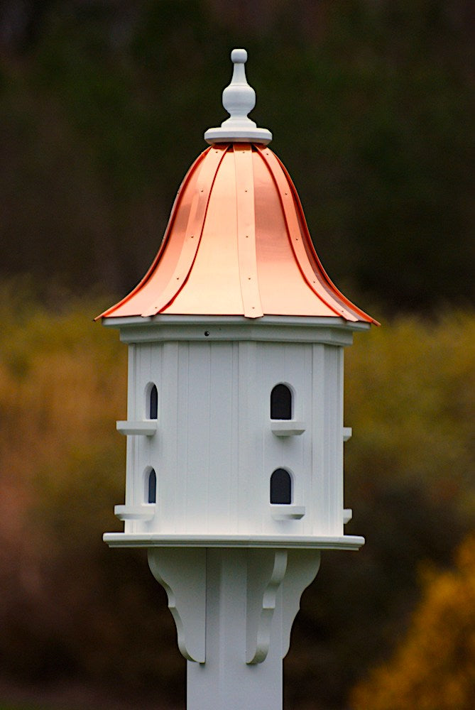 Copper Roof Dovecote Birdhouse 36x14-Perches