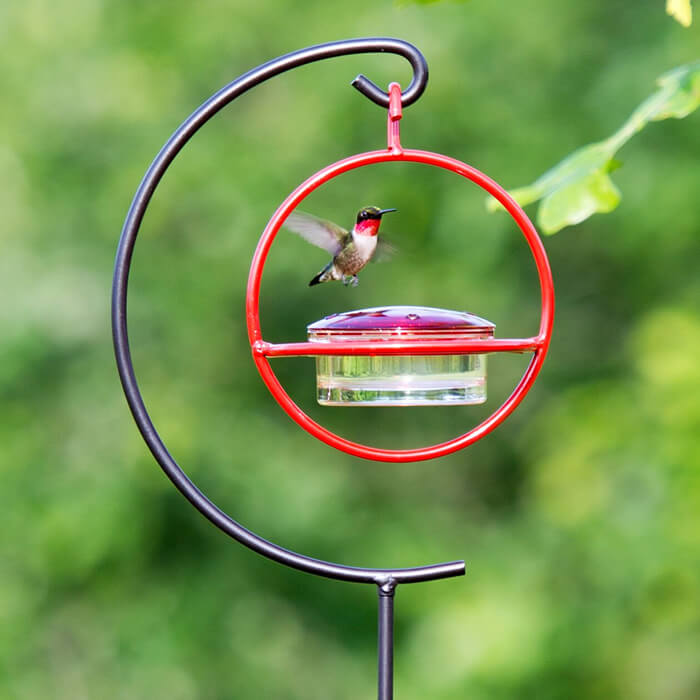Garden Pole for Orb Feeders  Garden Stake for Hummingbird Feeder