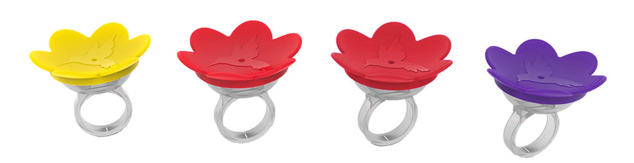 Hummer Ring Kit | Hand-Held Hummingbird Feeders | Hand Feed Hummers ...