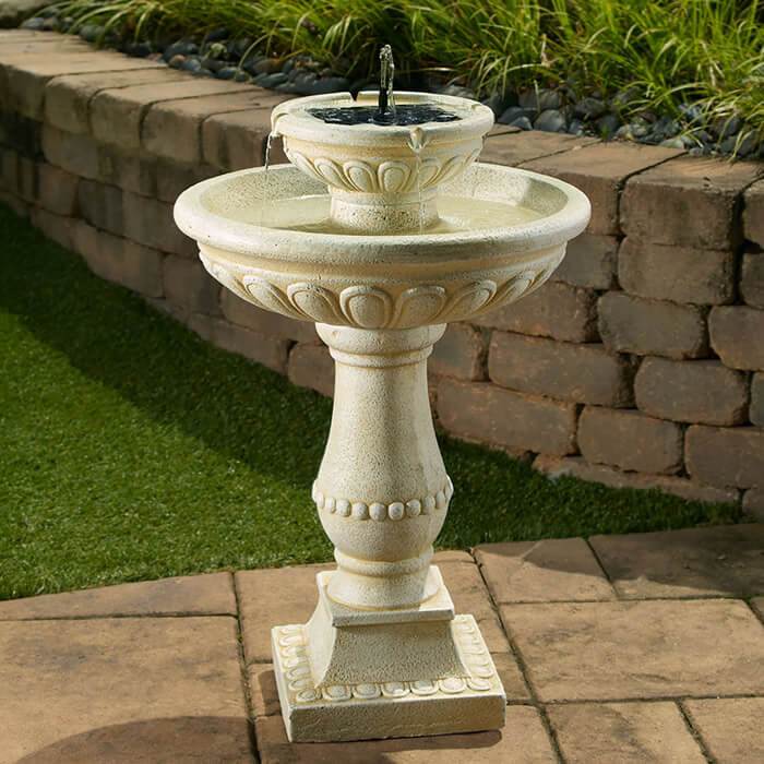 Palermo On Demand Solar Bird Bath