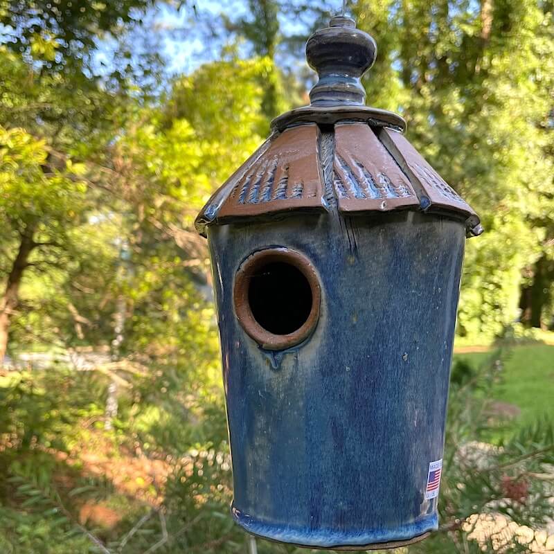 Ceramic bird houses sale