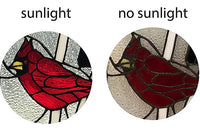 Cardinal Stained Glas Panel-Detail 2