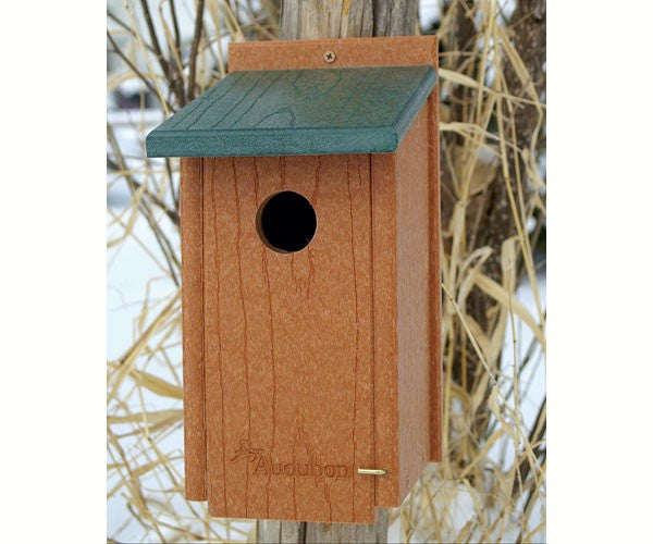 Going Green Recycled Western Bluebird House