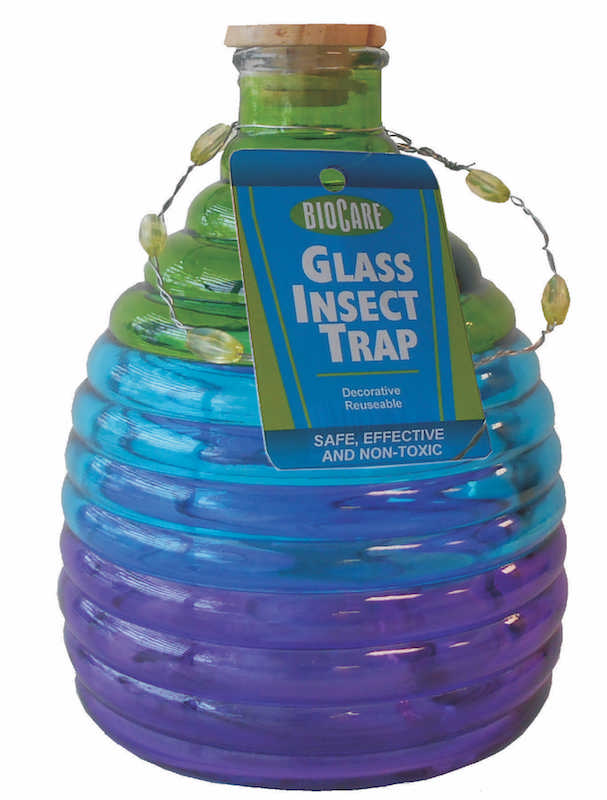 Yellow Jacket Trap with Lures, Glass Wasp Trap