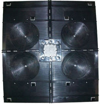 Martin bird house with improved flooring