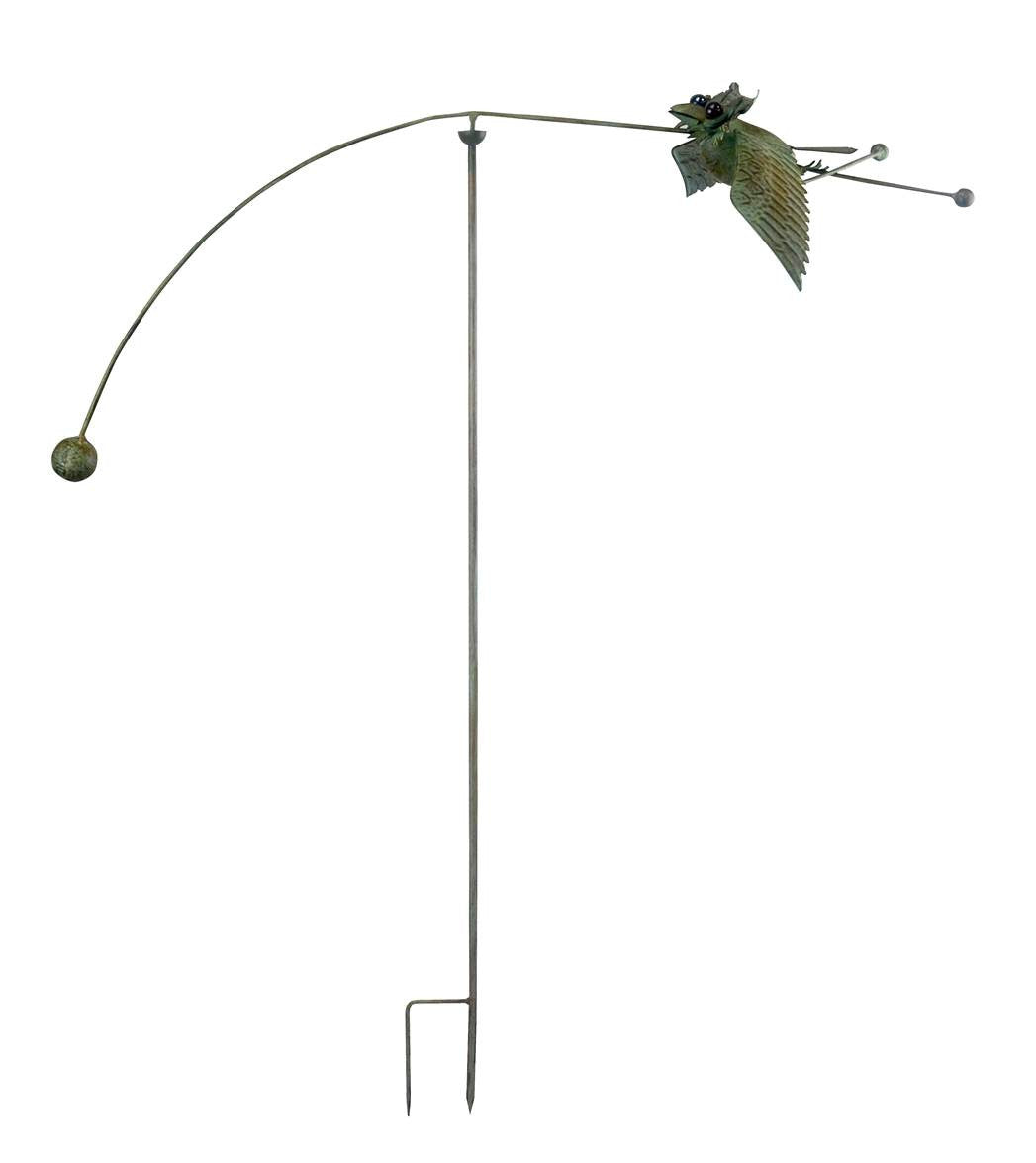 Floating Owl Kinetic Garden Stake – The Birdhouse Chick