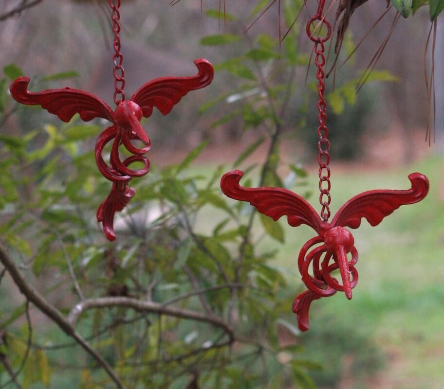 Iron Hummingbird Set-Red