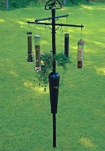 Tractor supply bird feeder pole hot sale