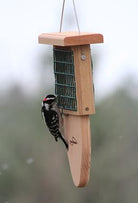Tail Prop Suet Feeder-Handcrafted Cedar
