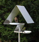 Bauhais Bird Bath and Bird Feeder- Stainless